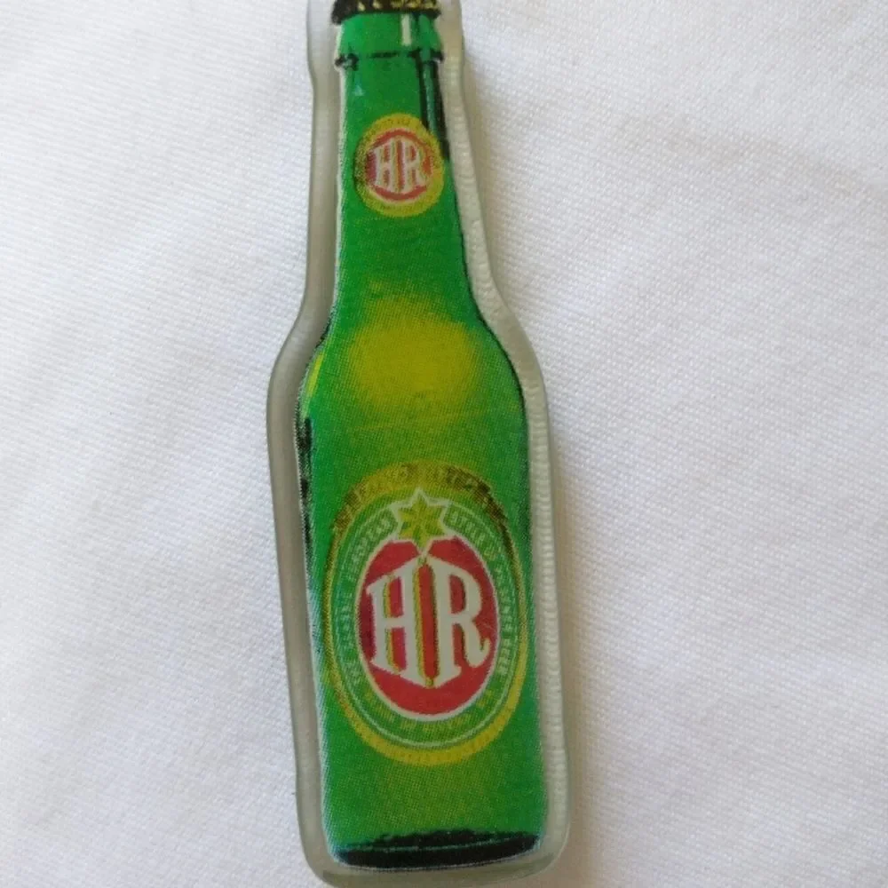 Hijos De Rivera Key Ring Spanish‎ Beer Keychain Bottle Promo Fob Holder Brewery